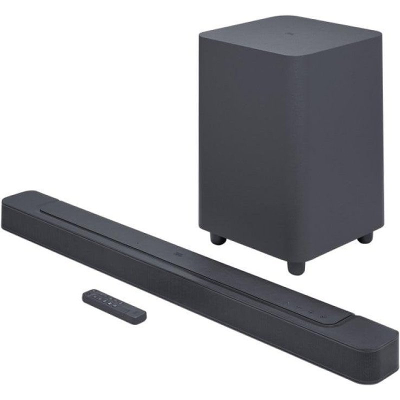 Barre de Son JBL Bar 500 5.1 590W Bluetooth Wi-Fi Subwoofer Dolby Atmos Noire