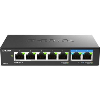 D-Link Switch non administrable 7 ports multi-Gigabit