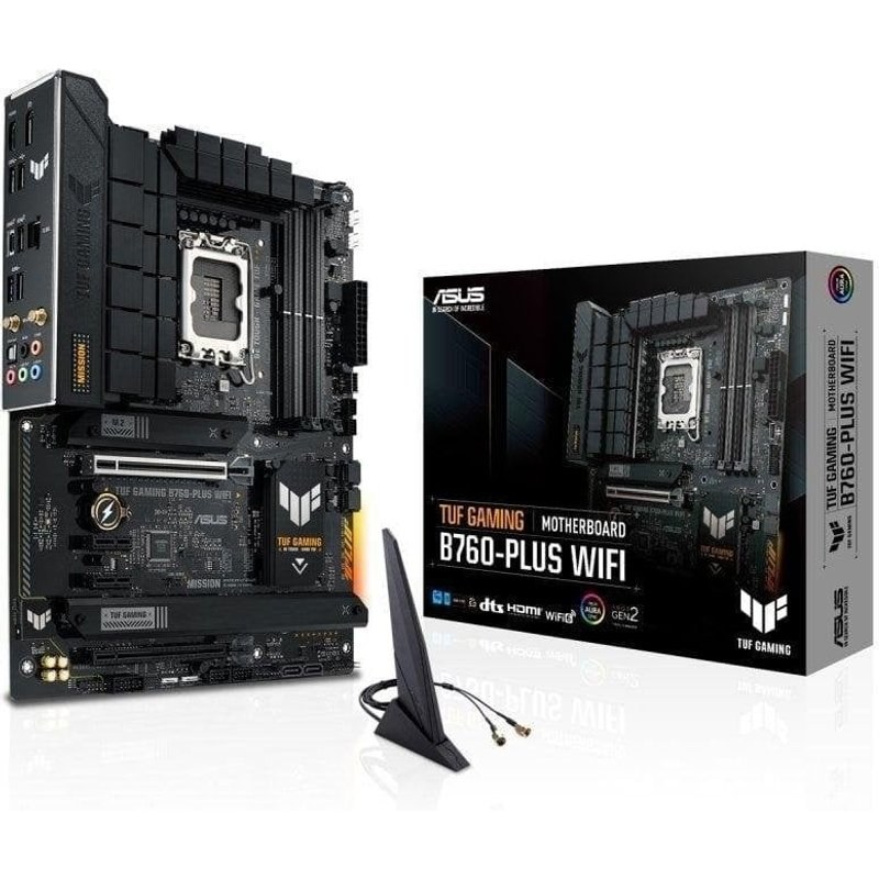Carte mère ASUS TUF GAMING B760 PLUS Wi-Fi Intel B760 LGA1700 DDR5 ATX Wi-Fi 6