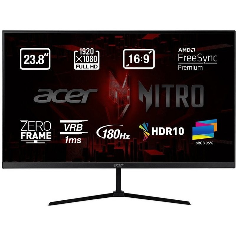 Acer Nitro QG240YS3 23,8" LED FullHD 180 Hz FreeSync Premium