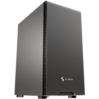 Tour ATX noire Alurin Work + alimentation 500 W