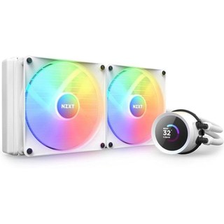 Refrigeration Liquide NZXT Kraken 280 RGB 280 mm 2 Ventilateurs Blanc