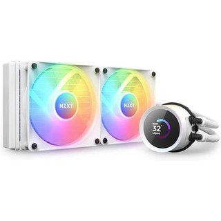 Refrigeration Liquide NZXT Kraken 240 RGB 240 mm 2 Ventilateurs Blanc