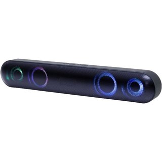 Gembird SPKBT-BAR400L enceinte portable Enceinte portable stéréo Noir 10 W