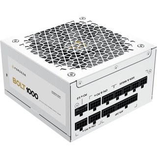 Forgeon Bolt PSU 1000W Gold Full Modular Blanc