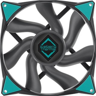iceberg-thermal Iceberg Thermal IceGALE Xtra Boitier PC Ventilateur 14 cm Noir 1 pièce(s)