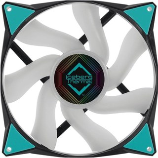 iceberg-thermal Iceberg Thermal IceGALE ARGB Boitier PC Ventilateur 14 cm Noir 1 pièce(s)