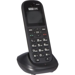 MaxCom MM35D Téléphone DECT Noir