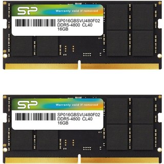 Silicon-Power Silicon Power SP032GBSVU480F22 module de mémoire 32 Go 2 x 16 Go DDR5 4800 MHz ECC