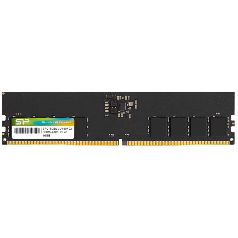 Silicon-Power Silicon Power SP016GBLVU480F02 module de mémoire 16 Go 1 x 16 Go DDR5 4800 MHz ECC