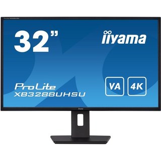 iiyama ProLite XB3288UHSU-B5 écran plat de PC 80 cm (31.5") 3840 x 2160 pixels 4K Ultra HD LCD