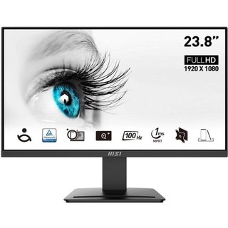 Écran PC MSI PRO MP2412 23.8" Full HD 100 Hz VA Bord Fin Temps de Réponse 1MS