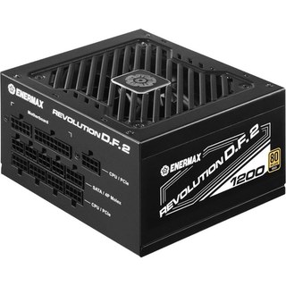 Enermax REVOLUTION D.F. 2 unité d'alimentation d'énergie 1200 W 20+4 pin ATX Noir