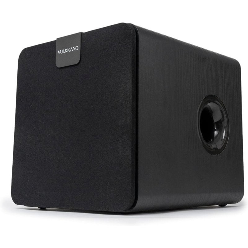 Vulkkano SUB8 Caisson de basses à surveillance active Bluetooth 80W Noir