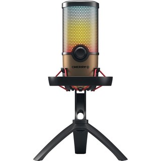 CHERRY UM 9.0 PRO RGB Noir, Cuivre Microphone de table
