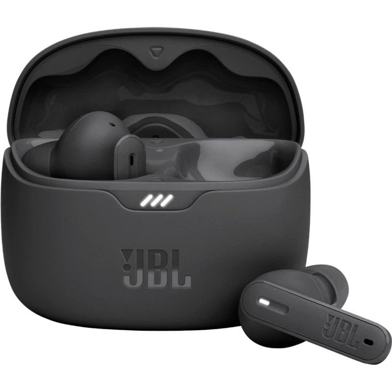Casque sans fil JBL Tune Beam, suppression active du bruit avec Smart Ambient noir