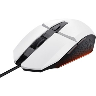 Trust GXT 109 Felox Souris de jeu USB lumineuse 6400 DPI Blanc