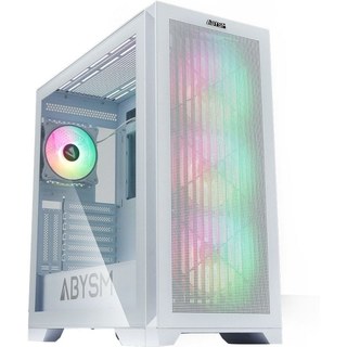 ABYSM Danube Mura BX300 White ARGB Tower Blanc