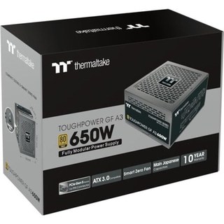 Thermaltake TOUGHPOWER GF A3 650W 80 Plus Gold entièrement modulaire