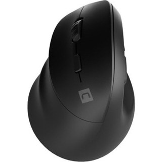Natec Crake 2 Souris verticale sans fil pour gaucher 2400 DPI Noir