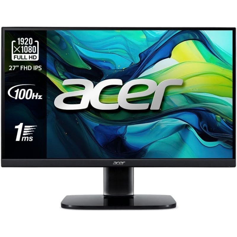 Écran PC Acer KA272EBI 27" LED IPS FullHD 100 Hz FreeSync