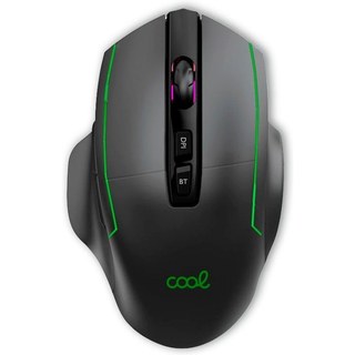Cool Lagoon Souris sans fil + Bluetooth 2 en 1 Gaming LED RGB Noir