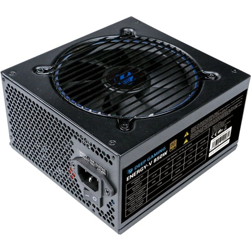 deep-gaming Deep Gaming Energy-V 850 W PCIe 5.0 80 Plus Gold entièrement modulaire