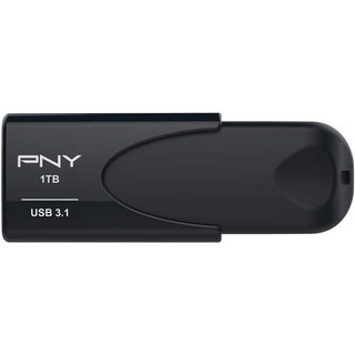 PNY Attaché 4 lecteur USB flash 1 To USB Type-A 3.2 Gen 1 (3.1 Gen 1) Noir