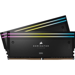 Mémoire RAM Corsair Dominator Titanium 48 Go 2X24GO DDR5 7200 MHz CL36 XMP Noir