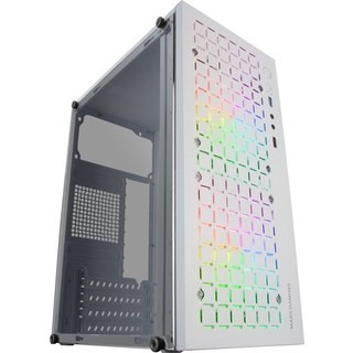 Mars Gaming MC-CORE FRGB Mini tour USB 3.0 avec fenêtre blanche
