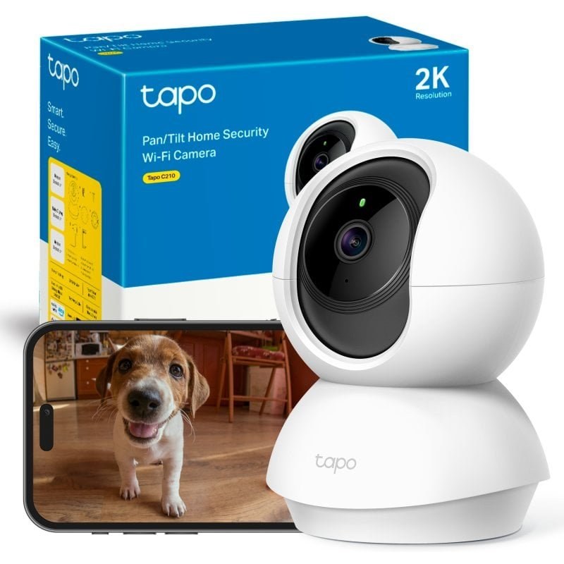 tapo-by-tp-link Caméra de surveillance Tapo by TP-Link TC71 2K Vision Nocturne Intérieure Contrôle Vocal Audio