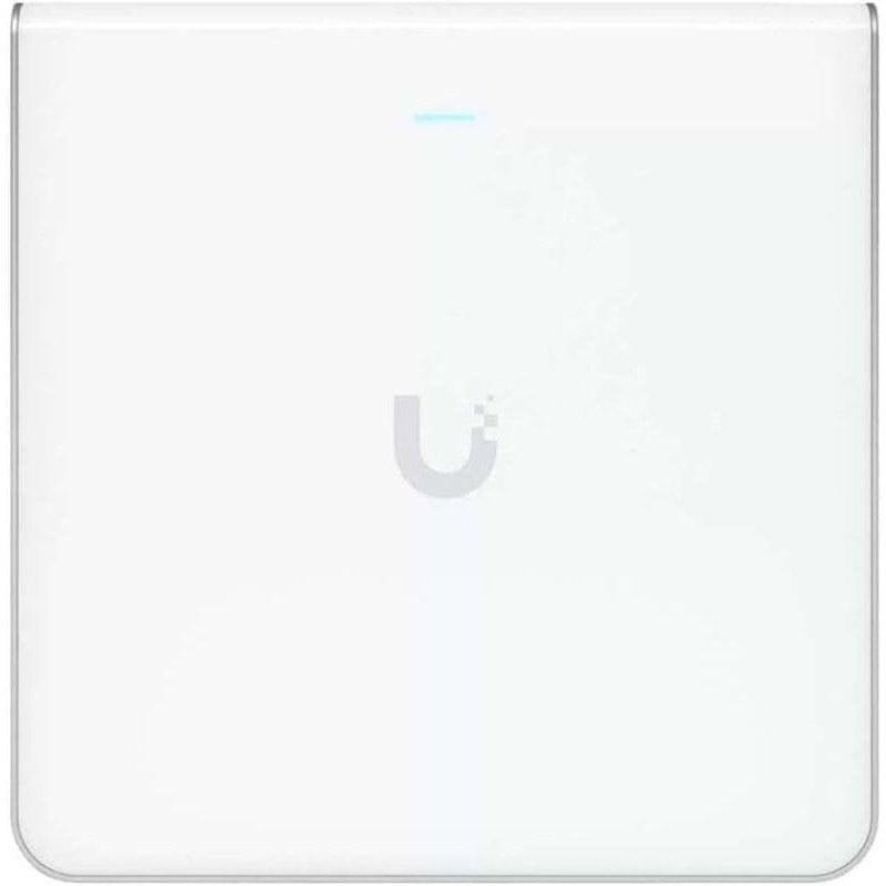 Point d'accès Ubiquiti U6 Enterprise In-Wall Wi-Fi 6E Tri-Bande 4 Ports 2,5 GbE PoE+