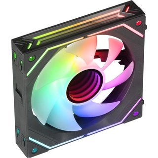 Mars Gaming MF-LINKFINITY PWM ARGB Ventilateur supplémentaire 120 mm Noir