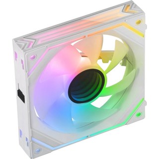 Mars Gaming MF-LINKFINITYW PWM ARGB Ventilateur supplémentaire 120 mm Blanc