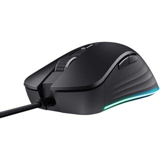 Trust GXT924 YBAR Plus Souris de jeu RVB 25 600 DPI Noir