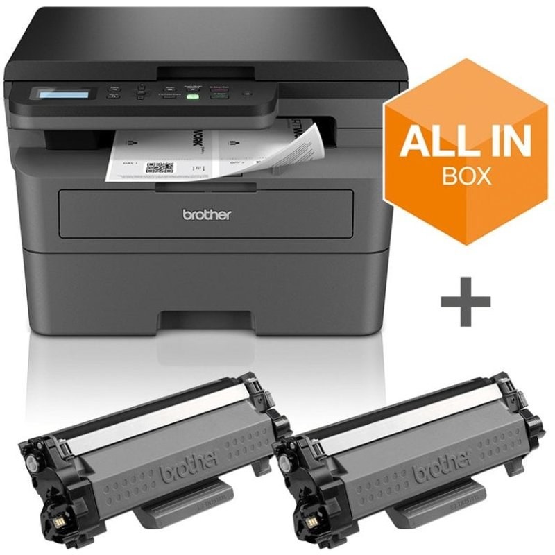 Brother DCP-L2627DWXL Multifonction Laser Monochrome Wi-Fi Duplex