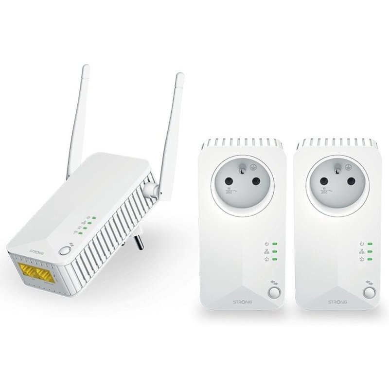 Strong CPL puissant Wi-Fi 600, triple pack, 600 Mbit/s