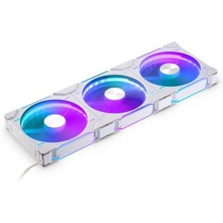 Phanteks D30 Kit 3 Ventilateurs PWM 140 mm Flux d'Air Inversé D-RGB Blanc