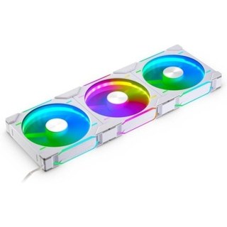 Phanteks D30 Kit 3 Ventilateurs PWM 140 mm Débit Régulier D-RGB Blanc