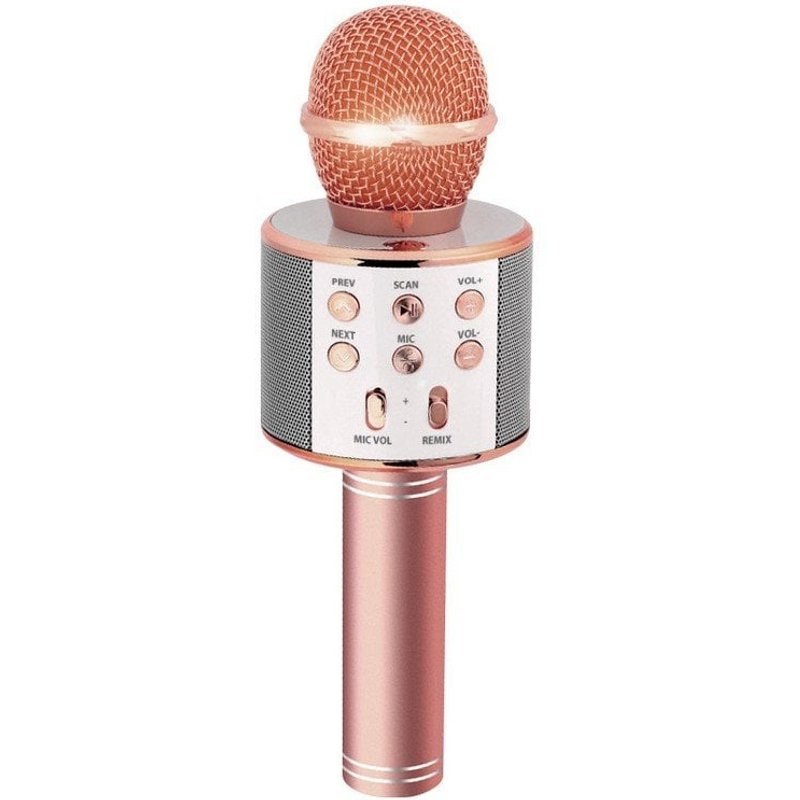 pccom-essential PcCom Essential Microphone Karaoké Popstar Rose