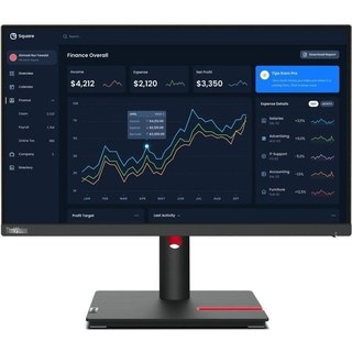 Écran PC Lenovo ThinkVision T22I-30 21.5" Full HD 60 Hz IPS Hub USB 4MS Ergonomie