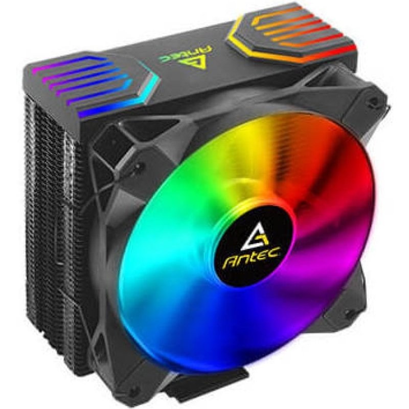 Antec FrigusAir 400 ARGB Carte SIM Refroidisseur d'air 12 cm Noir 1 pièce(s)