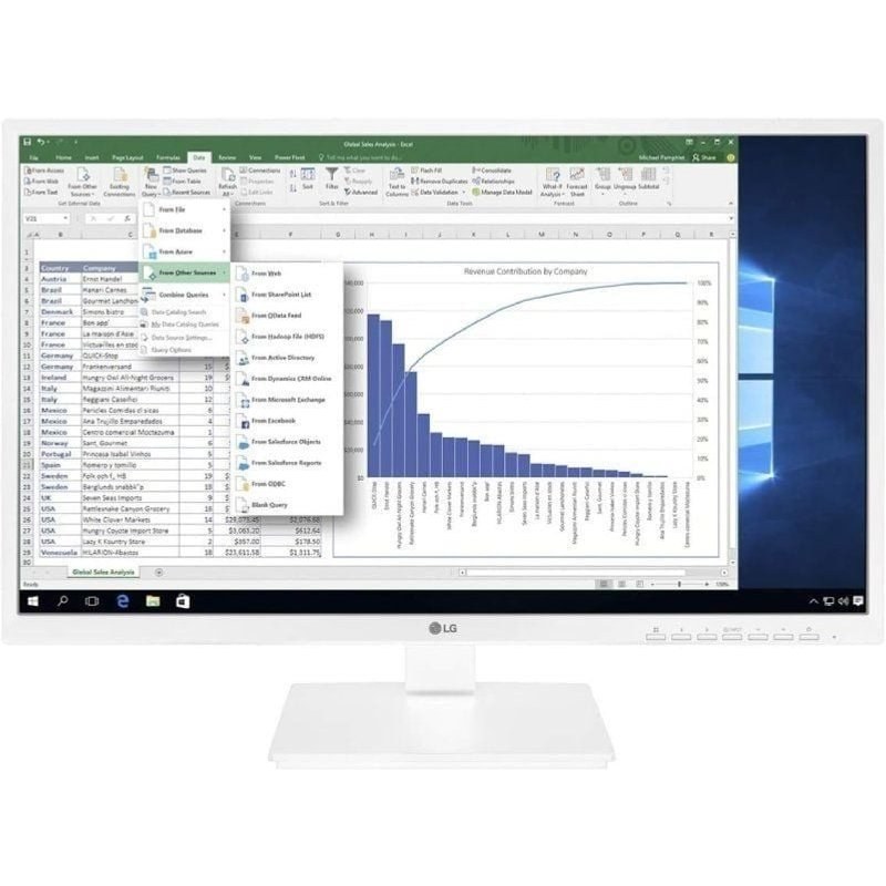 LG 24BK55YP-W 23,8" LED IPS Full HD 75 Hz