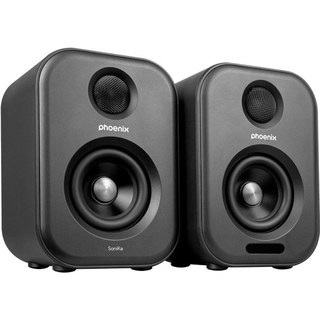 Phoenix Sonika Enceintes Studio Bluetooth Actives 50W RMS Noir