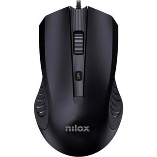 Nilox MOUSB1013 Souris filaire USB 2400DPI Noir