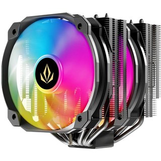 Forgeon Air Windlord RGB 6PIPES 2X140MM Dual Heatsink CPU Cooler Noir