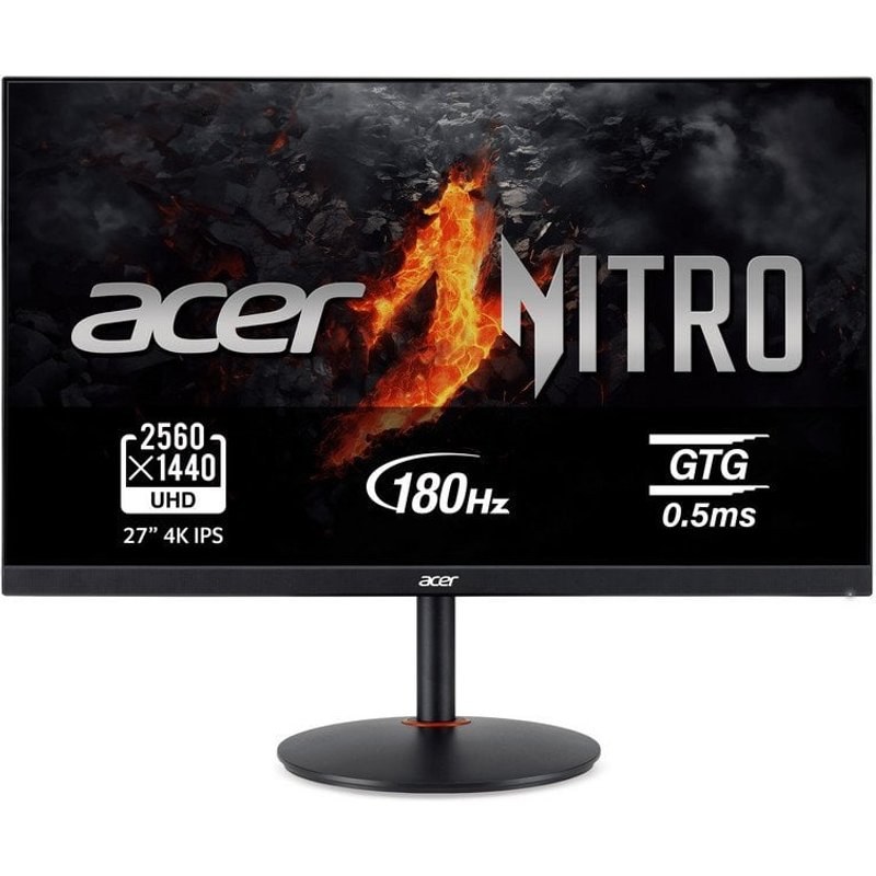Acer NITRO XV2 XV272U V3 écran plat de PC 68,6 cm (27") 2560 x 1440 pixels Wide Quad HD LCD Noir