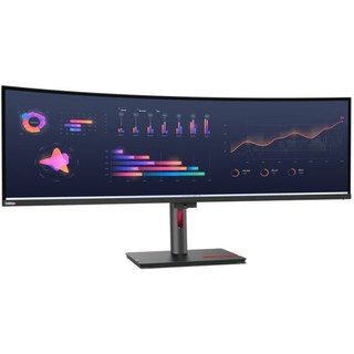 Lenovo ThinkVision P49W-30 LED display 124,5 cm (49") 5120 x 1440 pixels DQHD Noir