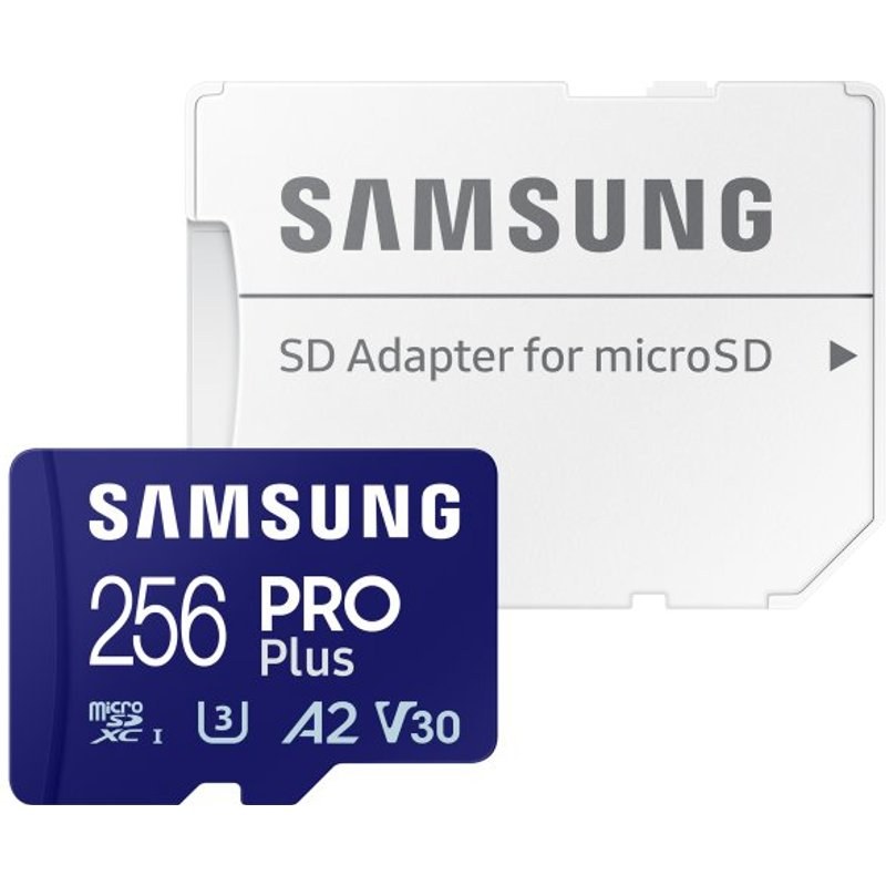 Samsung PRO Plus MB-MD256SA/EU mémoire flash 256 Go MicroSD UHS-I Classe 3