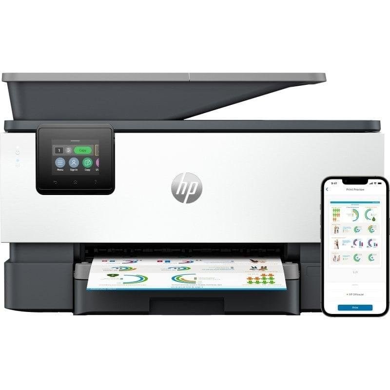 Multifonction HP Officejet Pro 9120B Jet d'encre Couleur Wi-Fi Fax Recto-Verso ADF